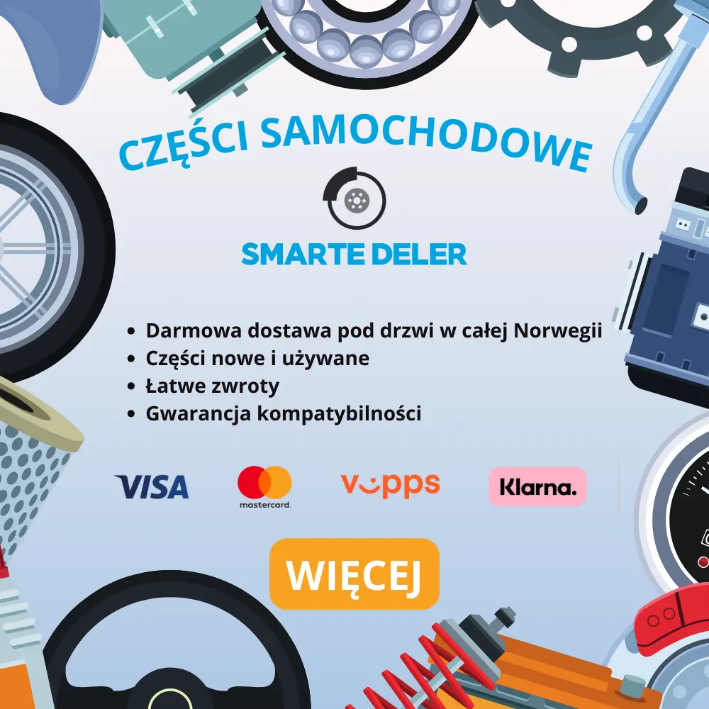 Smarte Deler części samochodowe w Norwegii