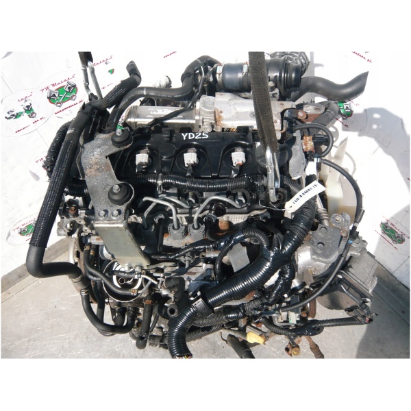 MOTOR NISSAN NAVARA D40 2.5 DCI YD25 190HK 2012 ÅR 191TUSEN KM