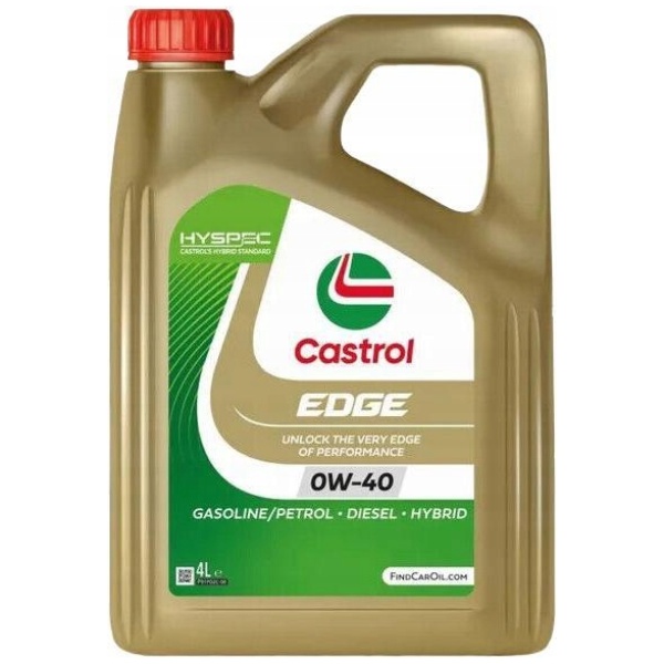 CASTROL EDGE 0W40 4L