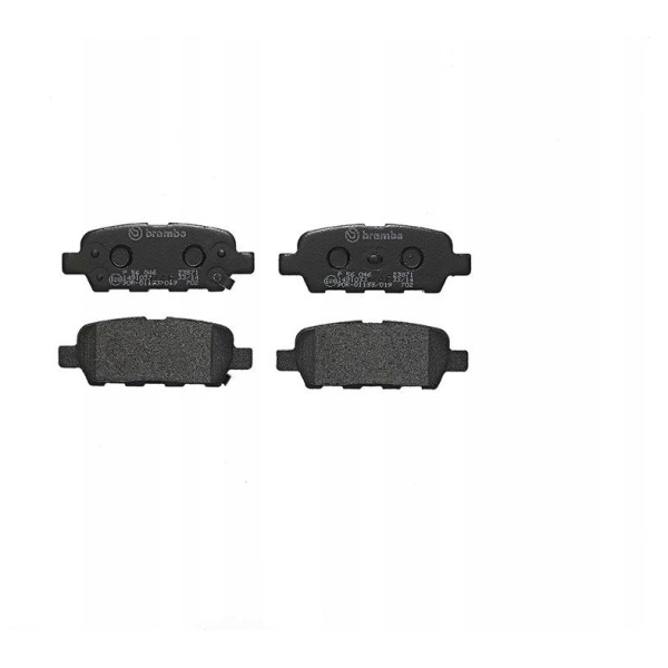 BREMBO P 56 046 BREMSEKLOSSER BAK INFINITI EX, FX NISSAN CUBE, JUKE, LEAF