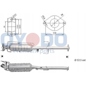 DPF MAZDA 6 R2YE-20-55X