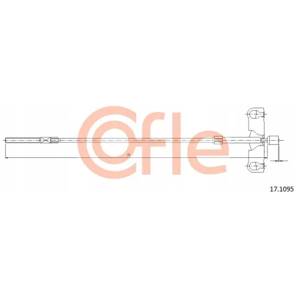 PARKERINGSBREMSE KABEL FORAN TOYOTA AURIS 4641002090