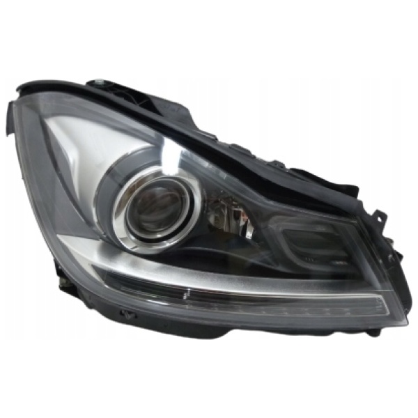HØYRE FRONTLYKT MERCEDES C W204 LIFT BI-XENON LED NY A2048203639