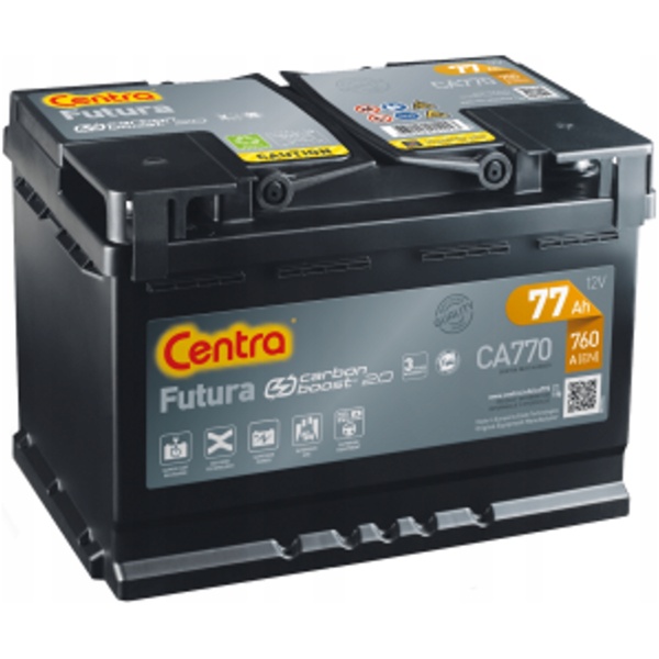 CENTRA BATTERI 77AH 760A 2024