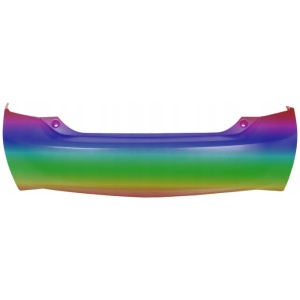 TOYOTA PRIUS 2009-2016 BAKRE STØTFANGER MED LAKKERING 5215947905