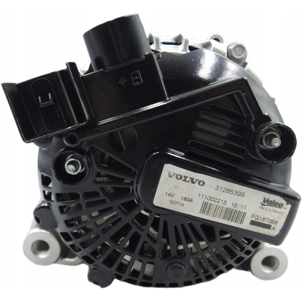 DYNAMO 180A VOLVO S80 V60 V70 S60 1.6 DRIVE V40 1.6 LIFTBACK V60 S60 1.6 T4F 31285399 - Bilde 2