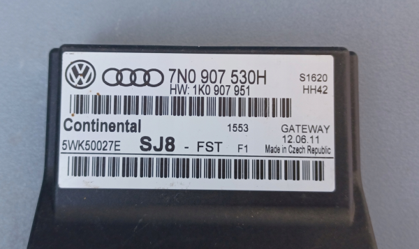 MODUL GATEWAY-KONTROLLENHET VW 7N0907530H - Bilde 2