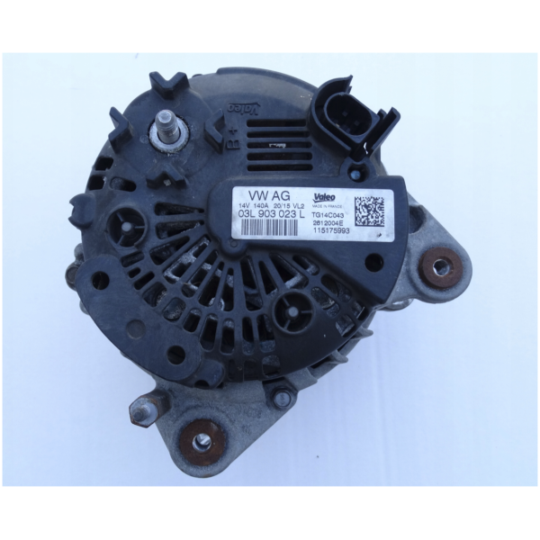 DYNAMO AUDI A4 140A 03G903016GX - Bilde 2