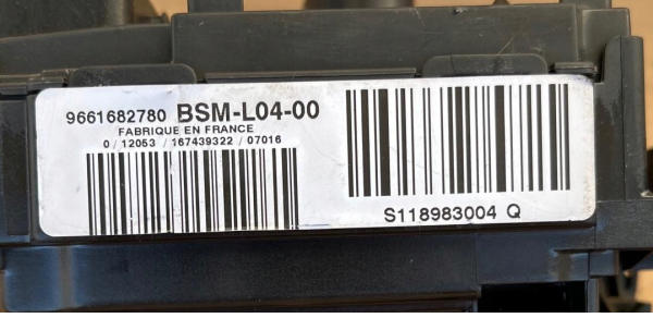 BSM-MODUL L04 CITROEN C5 C4 6500CK - Bilde 3