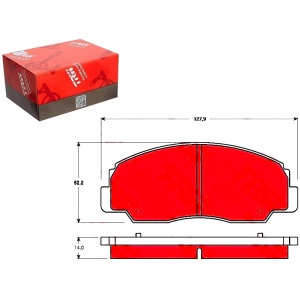 TRW BREMSEKLOSSER FORAN DAIHATSU ROCKY