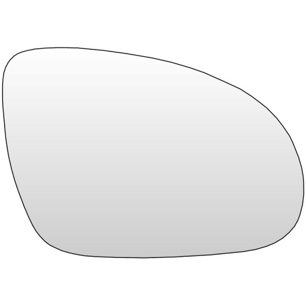 HØYRE SPEILGLASS VW GOLF 5M0857522F