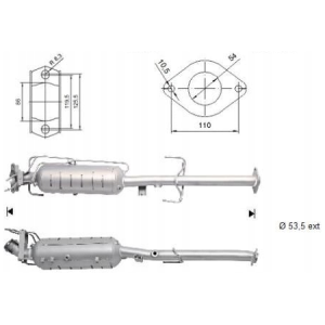 DPF MAZDA 6 R2YE2055X
