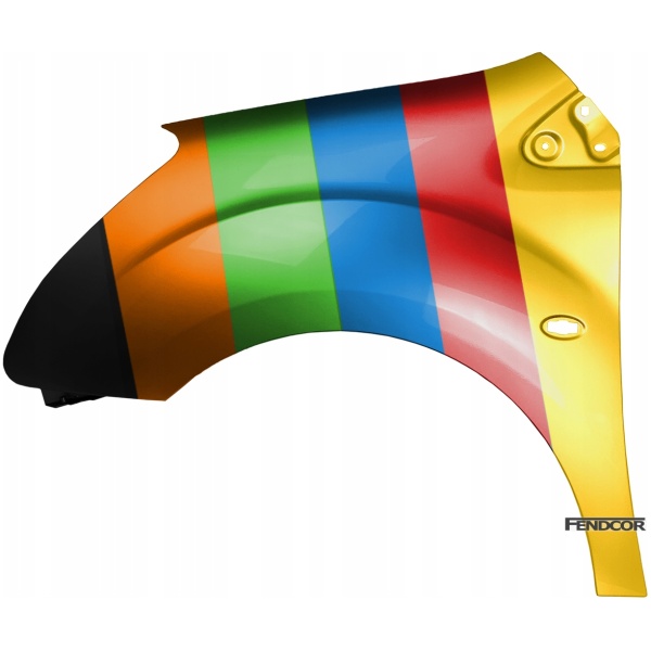 VENSTRE SKJERM PEUGEOT PARTNER MED LAKKERING 7840W2