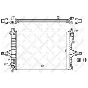 VOLVO V70 RADIATOR 31319056