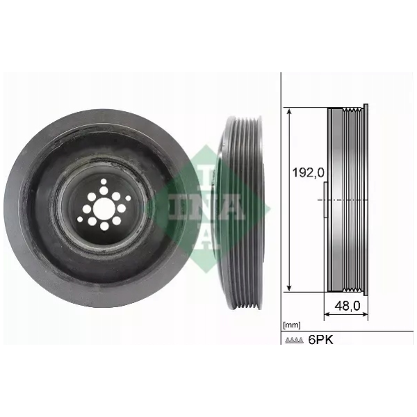 REIMSKIVE INA AUDI A7 059105251BB - Bilde 2