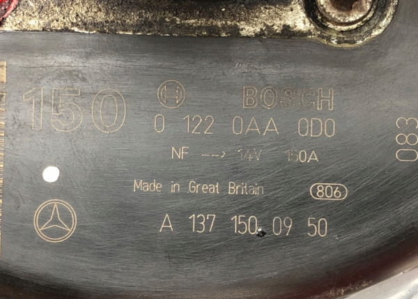 DYNAMO MERCEDES S600 A1371500950 - Bilde 3