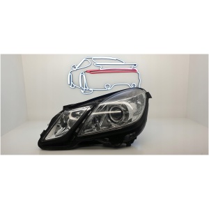 MERCEDES W212 BI-XENON ADAPTIVE FORLYKT VENSTRE A2128200939