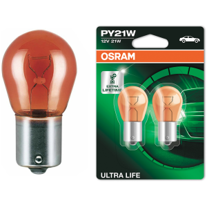 2X PÆRE 12V PY21W