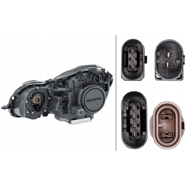 Høyre høvedlykt xenon mercedes w211 A2118202061 - Bilde 2
