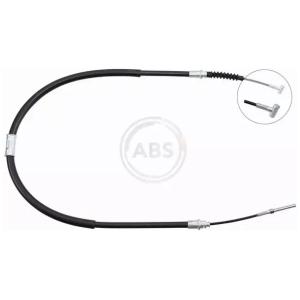 Håndbrekk wire Toyota Previa 4641028240