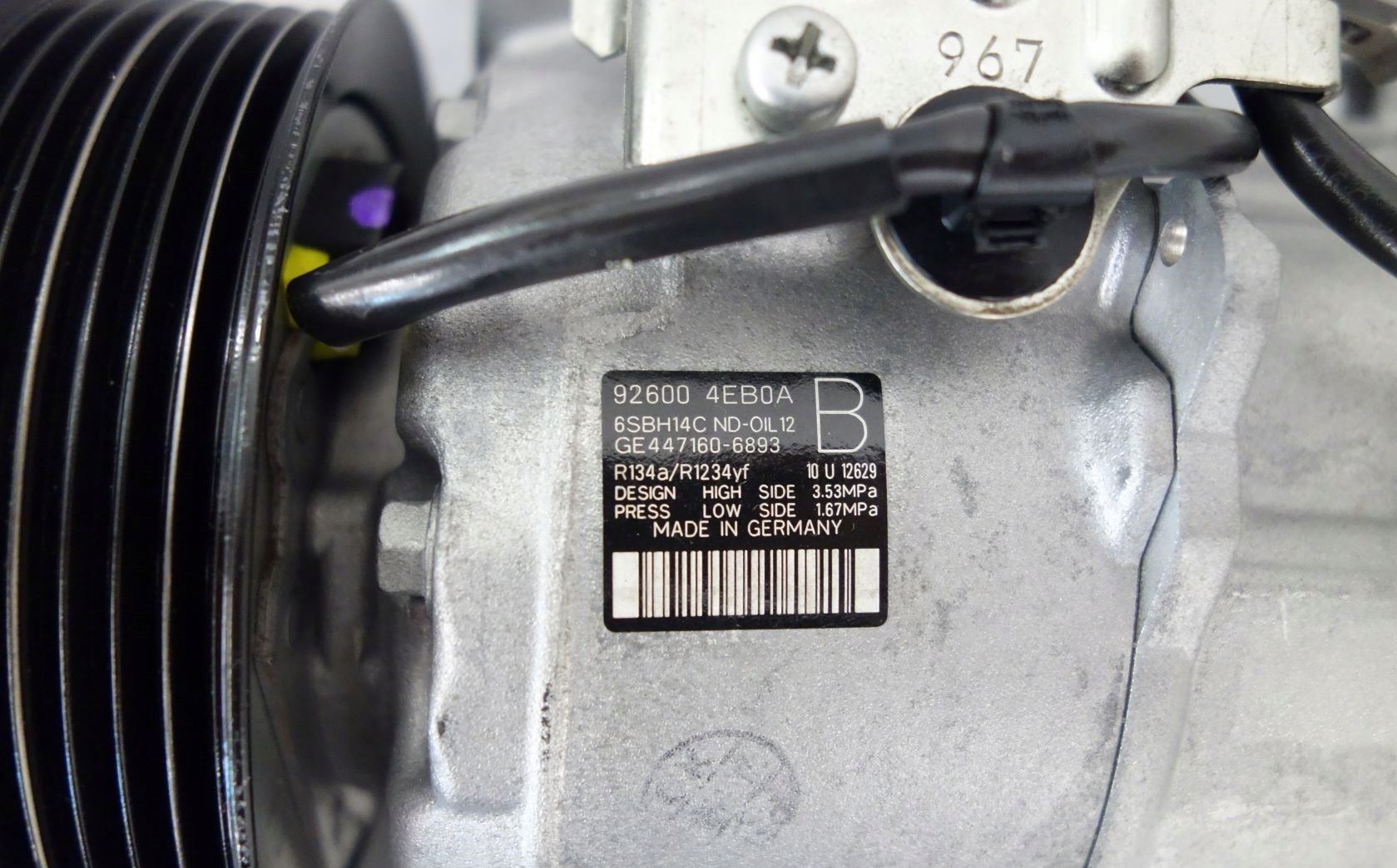 AC kompressor Nissan Qashqai 926004EB0A - Bilde 4