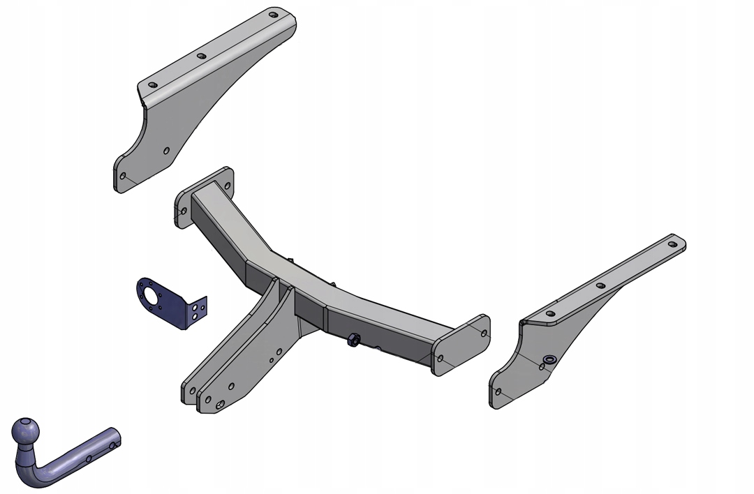 Tilhengerfeste Jeep Liberty KJ 2001–2008 13 PIN - Bilde 2