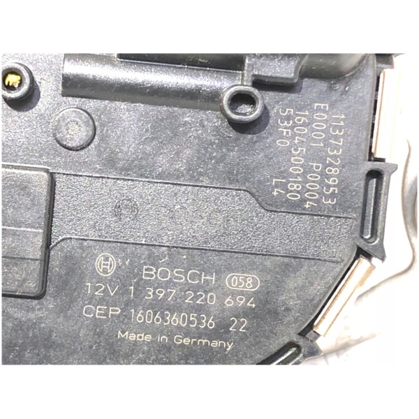 Vindusviskermotor venstre Peugeot 508 9677472580 - Bilde 5