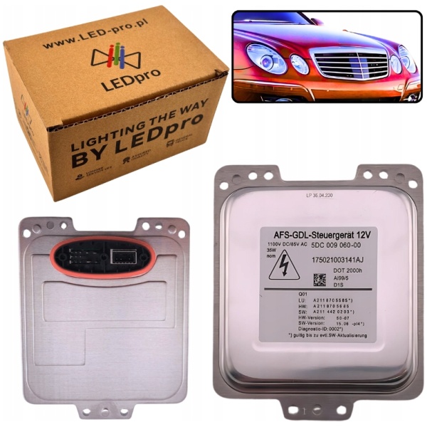Xenon-ballast til Mercedes E-klasse W211 A2118705585