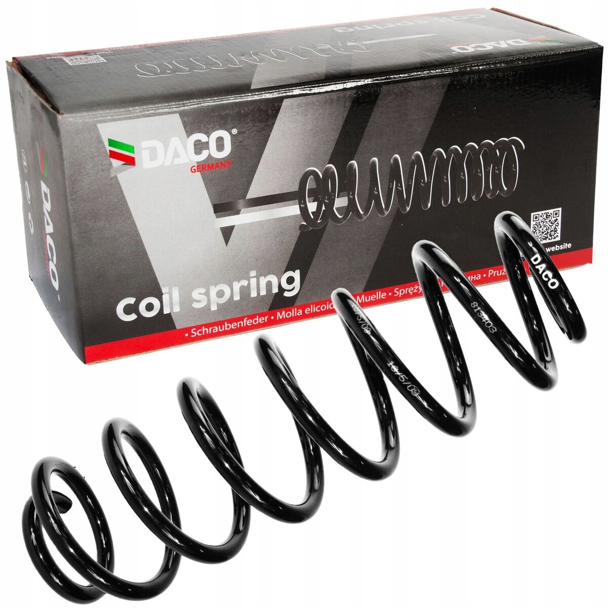 Bakre fjær Skoda Octavia 1K0511115BF