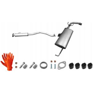 Bakre og midtre eksospotte Suzuki Grand Vitara 1430065J02