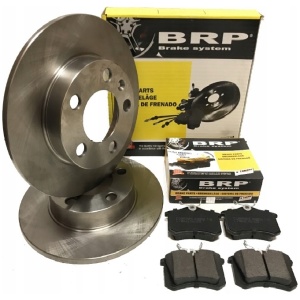 Bremseskiver Og Bremseklosser Bak Til Audi A3 Vw Golf 4 Polo Skoda Fabia Octavia 1 Leon Toledo Main