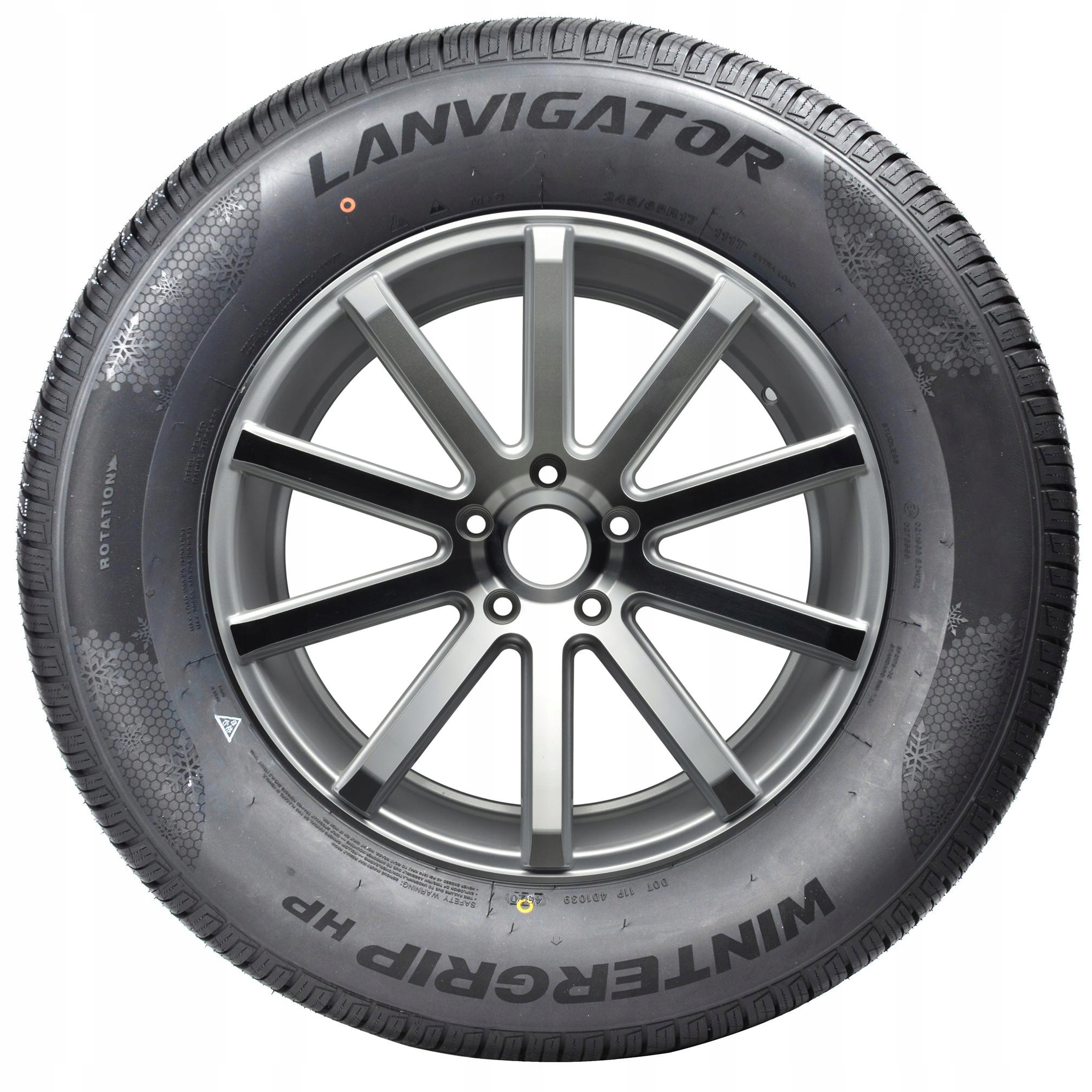 4 stk LANVIGATOR WINTERGRIP HP 215/65R16 vinterdekk - Bilde 4