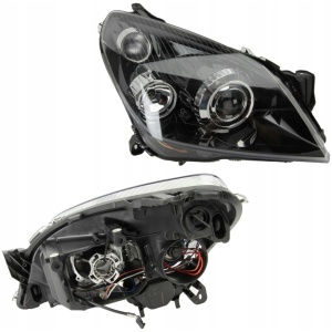 Høyre frontlykt til Opel Astra 93178644