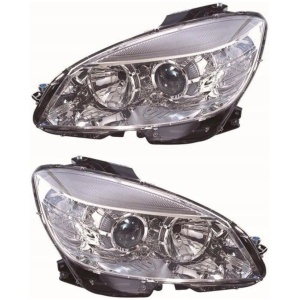 Frontlykter Mercedes C-klasse V+H A2048200161