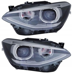 Frontlykter venstre+høyre BMW1 63117296913