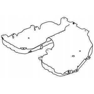 OE metallbeskyttelse drivstofftank Range Rover LR054812