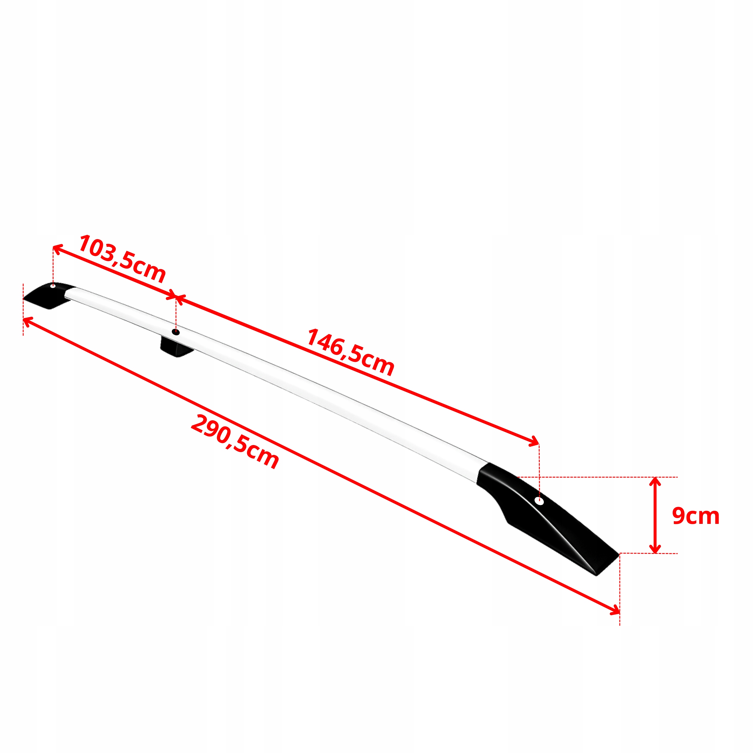 Takrelinger MERCEDES VITO W639 L2 - Bilde 5