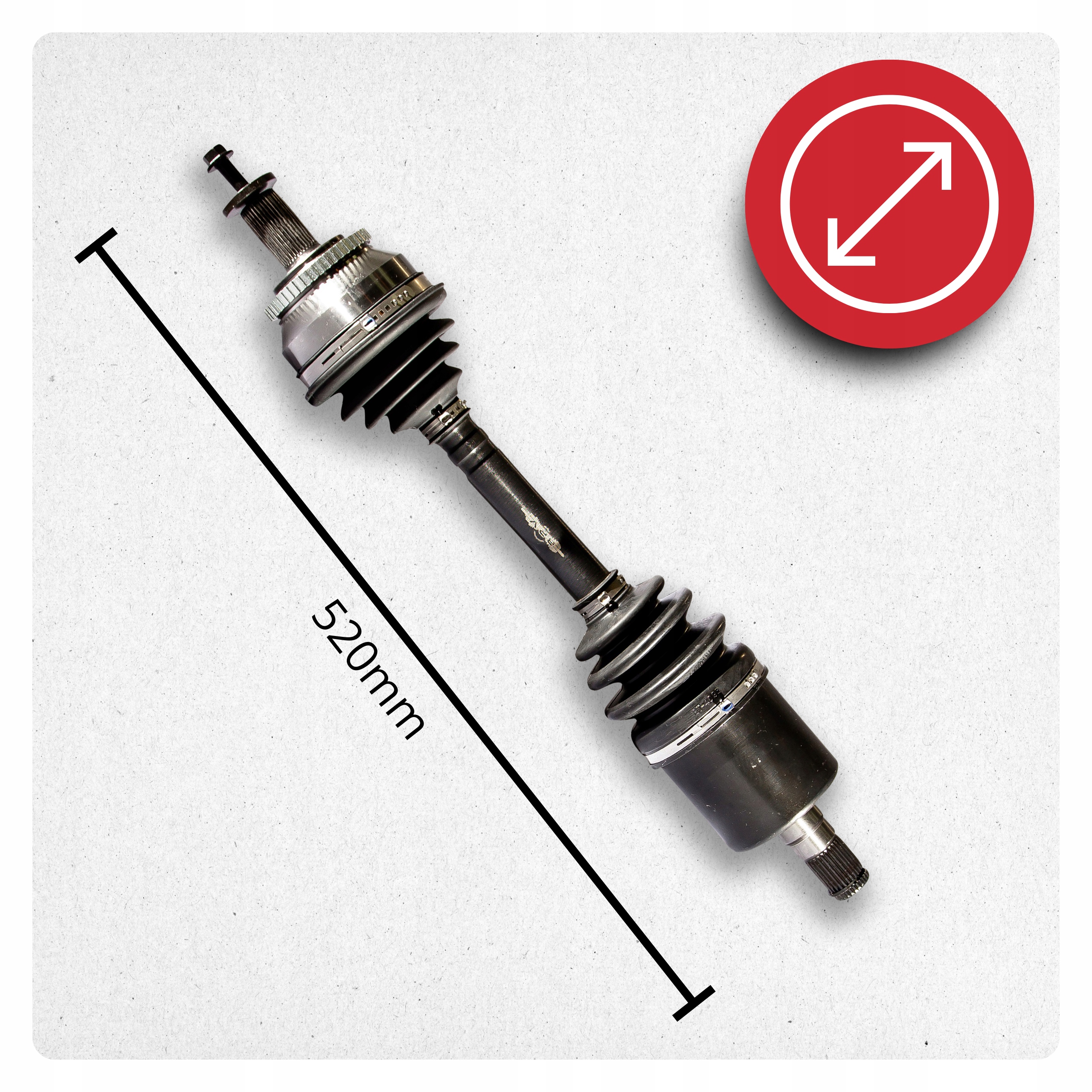 Drivaksel venstre foran Volvo XC70 8252041 - Bilde 3