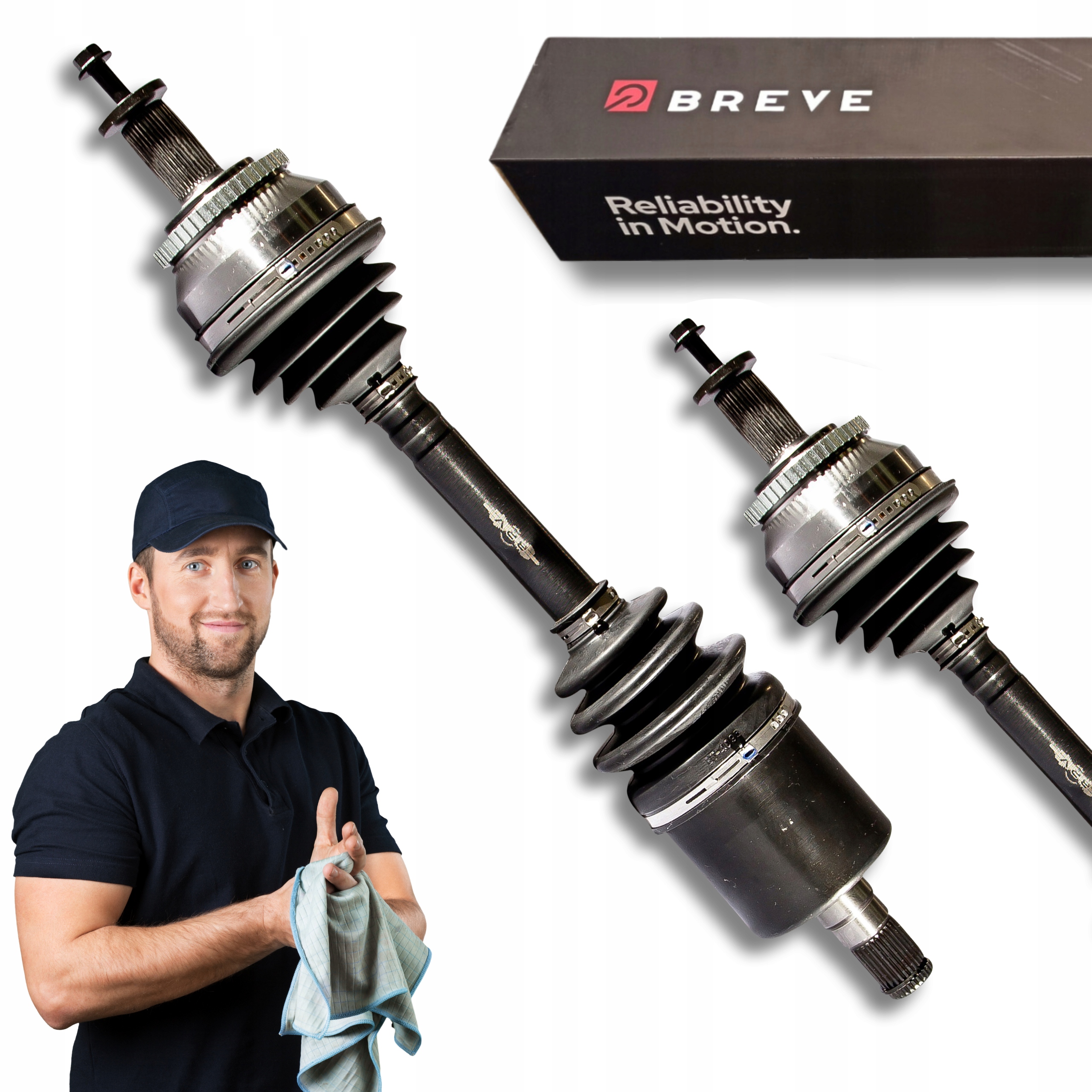 Drivaksel venstre foran Volvo XC70 8252041