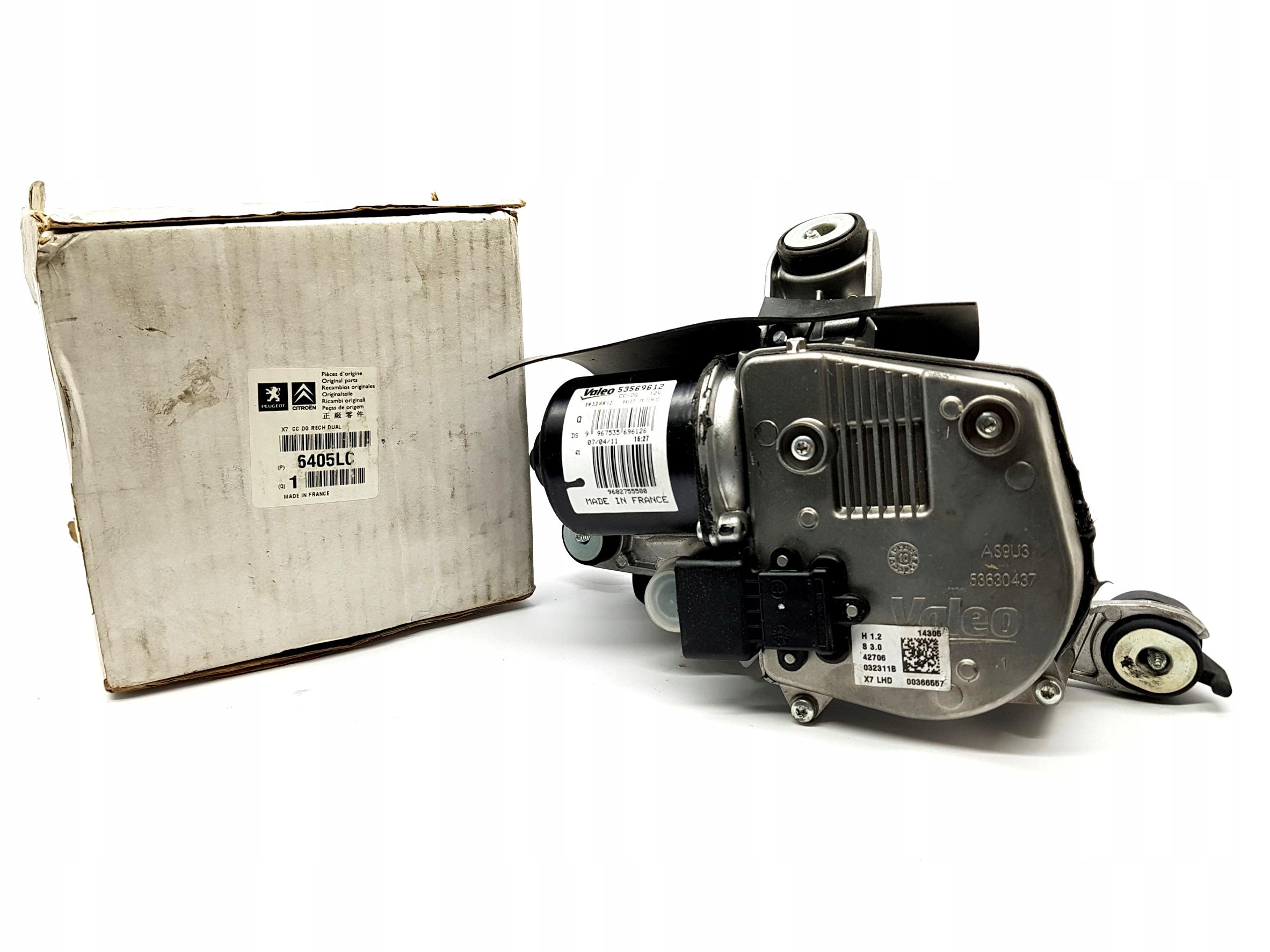 Venstre viskermotor til Citroen C5 OE 6405LC - Bilde 9