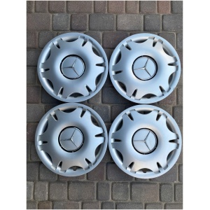 Mercedes hjulkapsler 16" komplett sett A6394000025