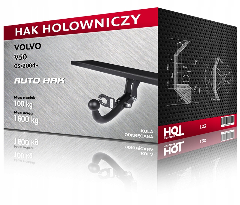 Tilhengerfeste til VOLVO V50 2004-2012 - Bilde 7