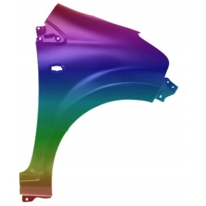 Toyota Aygo høyre frontskjerm med lakkering 538110H010