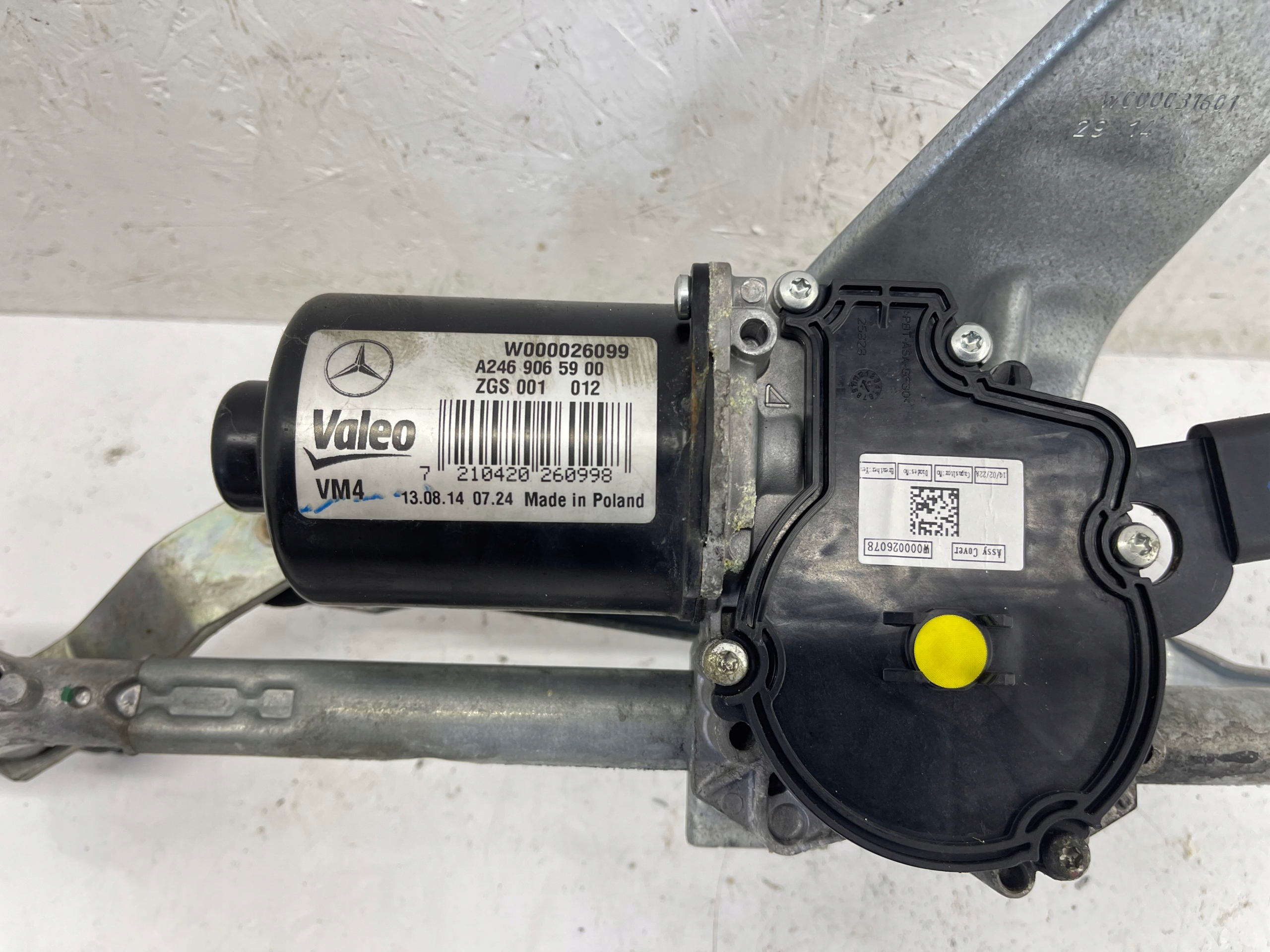 Viskermekanisme foran Mercedes W246 A2468200040 - Bilde 5