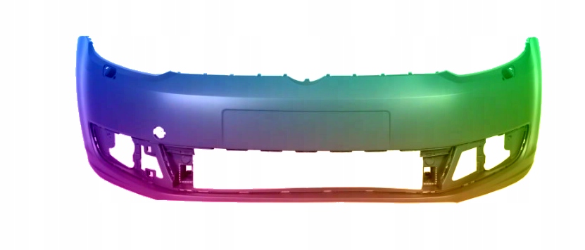 Frontstøtfanger VW Touran 1T0807217Q med lakkering