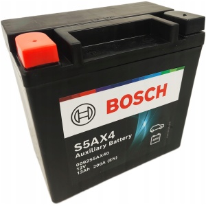 Bosch S5AX4 0092S5AX40 AGM hjelpebatteri 12V 13Ah 200A L+