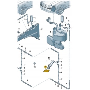 Grunnet deksel venstre Skoda Kodiaq 565955109B