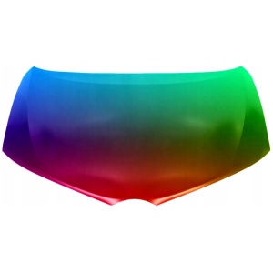 Panser Toyota Auris 5330102260 med lakkering