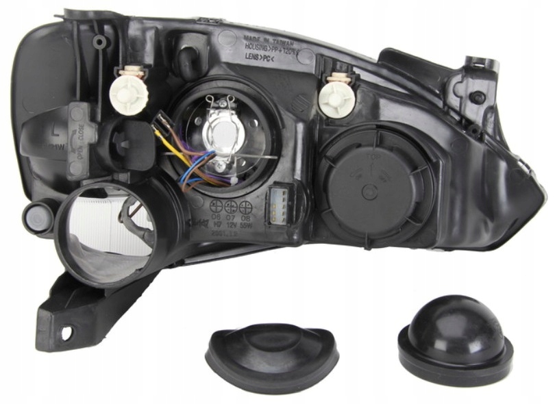 Venstre frontlykt TYC til Opel Corsa C/Combo C 2003-2010 93177646 - Bilde 3