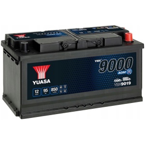 Yuasa AGM bilbatteri 12V 95Ah 850A YBX9019